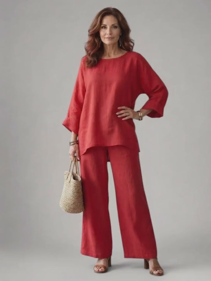 Sabine | Tunika-Set mit weiter Hose