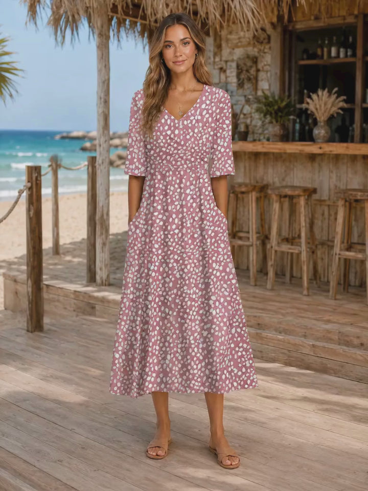 Amélie | Floral Midi Dress