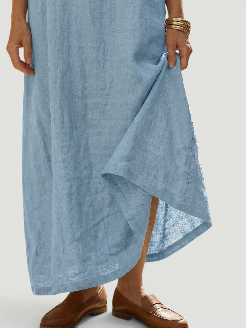Rosaline | Linen midi dress
